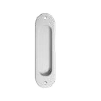 Oválny strieborný mat